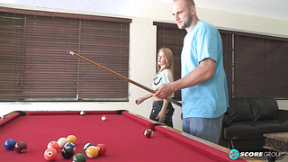 A Game Of Pool Leads To A Shagging - Alyssa Branch