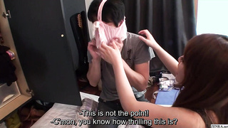 Asian Undies Thief Caught By Newly Showered Gyaru