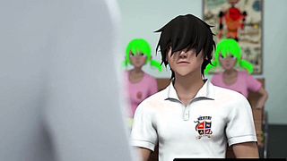 MANGA PORN LOVEMAKING COLLEGE - Ultra-kinky Stacked Principal COUGAR Gets Pulverized Doggy style In Front Of The Class - Dee Williams