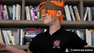 MANGA PORN LOVEMAKING COLLEGE - Ultra-kinky Stacked Principal COUGAR Gets Pulverized Doggy style In Front Of The Class - Dee Williams