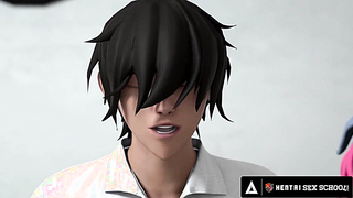 MANGA PORN LOVEMAKING COLLEGE - Ultra-kinky Stacked Principal COUGAR Gets Pulverized Doggy style In Front Of The Class - Dee Williams