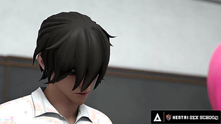 MANGA PORN LOVEMAKING COLLEGE - Ultra-kinky Stacked Principal COUGAR Gets Pulverized Doggy style In Front Of The Class - Dee Williams