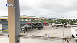 Uber-cute woman humps her beau and flashes off in public (ANGELA WHITE, Angelababy, Leah Gotti, Stacy Cruz, Sunny Leone)