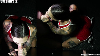 COUGAR Rocky Milking 7 Enormous Gloryhole Pricks In POINT OF VIEW - Rocky Emerson