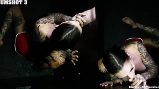 COUGAR Rocky Milking 7 Enormous Gloryhole Pricks In POINT OF VIEW - Rocky Emerson