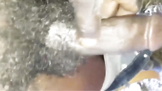 It's my friend's black cock for me