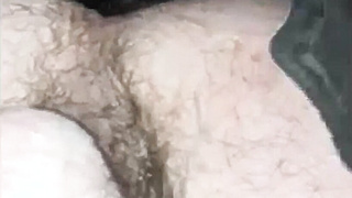 My friend black cock all inside my ass