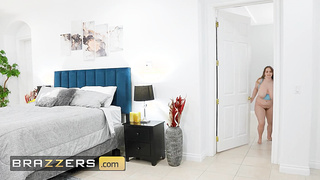 BRAZZERS - Codi Vore Isn't Satiated Just With Her Beau's Wood So She Lets His Roomie Join For A three-way