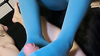 The De-robe Card Game Revved Into A Firm Tear up With Muddy Chat (ANGELA WHITE, Leah Gotti, Lisa Ann)