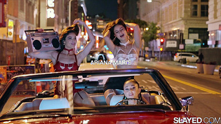 SLAYED Ariana, Emily & Eliza: All-woman Fantasy Crew 3some - Emily Willis