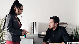 UNSPOILED TABOO Superior CEO And Chief Sharing A Fresh Dude - Cherie De Ville, Joanna Angel - Cherie DeVille