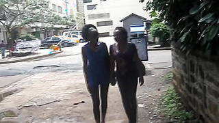Amateur Black Girl-girl Teenagers Coaxed To Drill On Camera