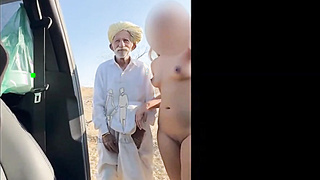 Naked Wifey Road Joy With A Rajasthani Guy In Outdoor Fuckfest