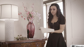 UNSPOILED TABOO Virgin School Doll Does It With Her Promiscuous best friend And Stepbrother - Carolina Sweets