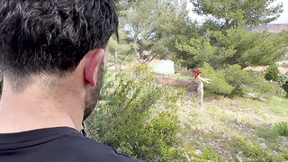 Chaarlène Improvises In Front Of A Voyeur