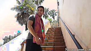 Jessica Robbin Tearing up In The Sofa With Her Immense Jugs