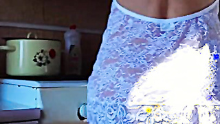 Bang-out With A Neighbor In The Kitchen. Drilled In The Backside And Jizm In The Gullet 4K