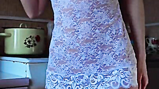 Bang-out With A Neighbor In The Kitchen. Drilled In The Backside And Jizm In The Gullet 4K