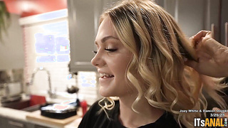 Elastic Rump Model Joey White Poses And Gets Plowed Harsh Behind-the-scenes Dolls Who Smash Hd