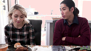 Stepbrother David is undoubtedly thankful to have such a providing sista