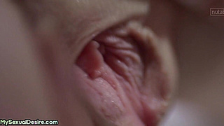 Lesbo domination honey screws GIRLFRIEND with strap on dildo after frigging her backside