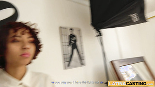 Lil Latina Can Climb on A Huge Manhood Like She Is A Cowgirl In A Rodeo