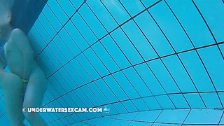 Albeit It Is A Public Swimming Public Pool This Duo Ravages Sans Any Dishonor