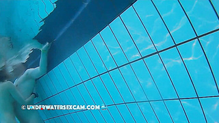 Albeit It Is A Public Swimming Public Pool This Duo Ravages Sans Any Dishonor