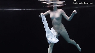 Underwater world of bare stunners