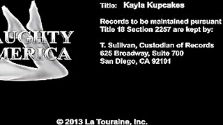 Kayla Kupcakes Tearing up In The Sofa With Her Blue Eyes - Betsy Blue