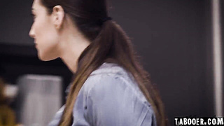 Bella began to get down and muddy with her manager Mike