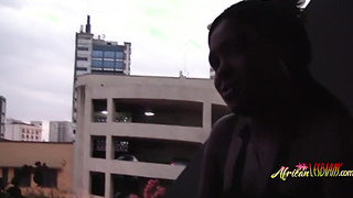 Curvaceous ebony gals like to stuff poon frantically