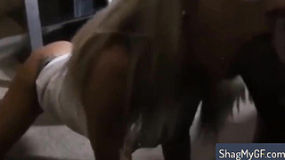 Curvy Towheaded Wifey Loving Bi-racial Hotwife Boinking Vid part 1