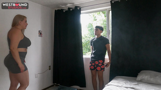 Mischievous PLUMPER Latina COUGAR Loree Love Lures And Porks Godson