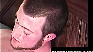 Biker Joe luvs to jack his big rod tough