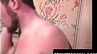 Biker Joe luvs to jack his big rod tough