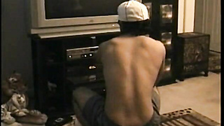 Thug grunts as muscled teddy inhales his hard-on with prowess