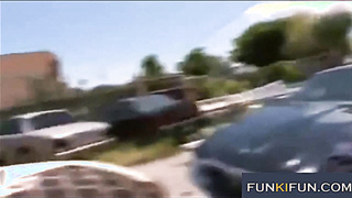 PUBLIC FUCKPOLE DEEPTHROATING JIZM IN JAWS COMPILATION P3