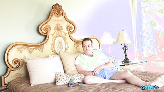 Slender hotty Kristina Rose squeals while having gonzo hump with a black stud