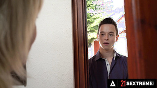 twenty one SEXTREME - Buxom Grandma Gets Her Senior Puss Penetrated In Doggie By Her Neighbor - Amy Goodhead