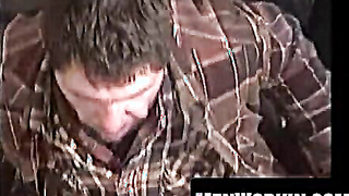 Furry Sam plays solo before deep manhood deep-throating