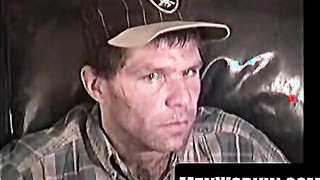 Furry Sam plays solo before deep manhood deep-throating