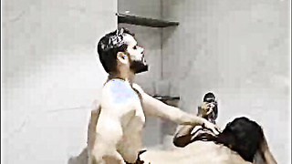 Insane Indian Wifey Gargling Spouse Wood and Pulverizing