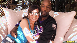 Nerdy Gal attempts Black Thug Manhood