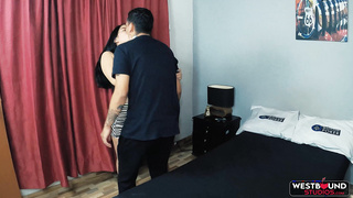 Blessed Super-naughty Duo Abby Montano And Dani Clark Tear up In Their Fresh Guest room - Abby Bra-stuffers