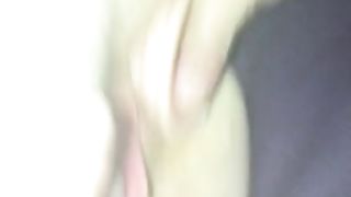 GIRLFRIEND taking fake penis in her arse and liking it
