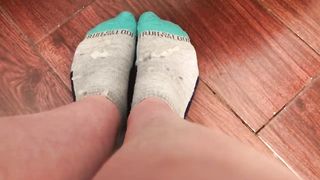 He Shot a Good-Sized Jism Flow on my Nice Socks