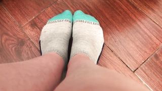 He Shot a Good-Sized Jism Flow on my Nice Socks