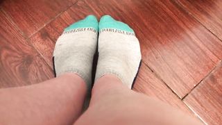 He Shot a Good-Sized Jism Flow on my Nice Socks