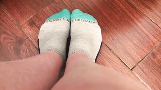 He Shot a Good-Sized Jism Flow on my Nice Socks